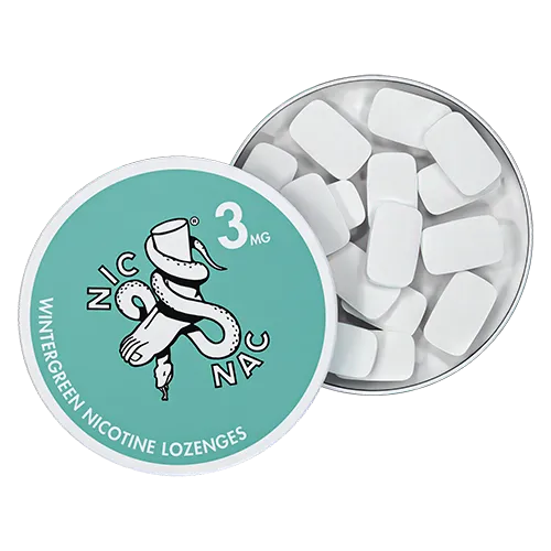 Wintergreen 3MG open tin top view.webp