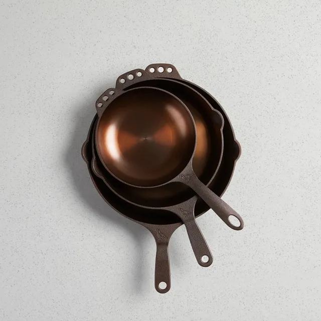 Smithey Ironware Founders 3 Piece Set